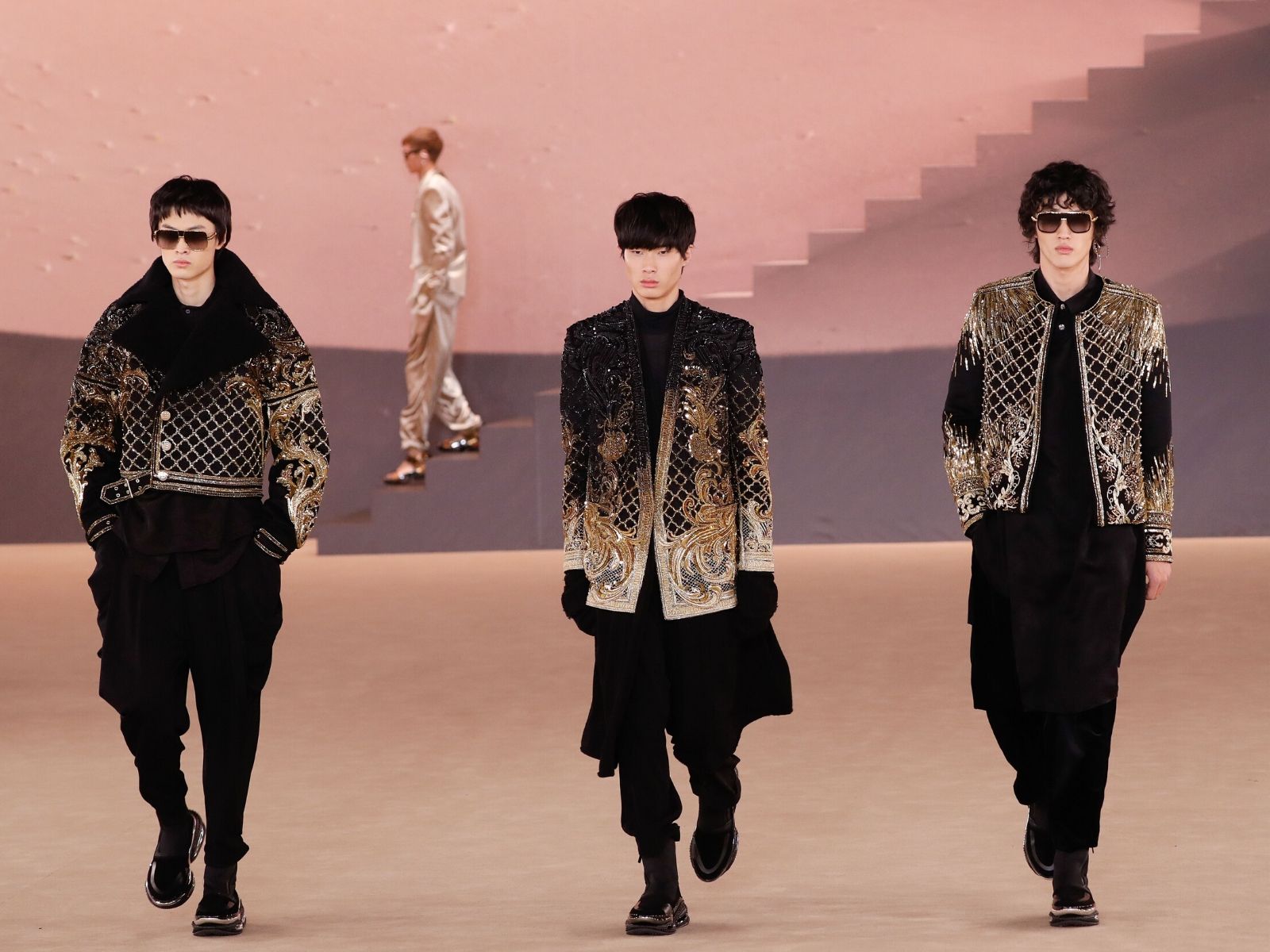 Dalle passerelle di Balmain Dalle passerelle di Balmain