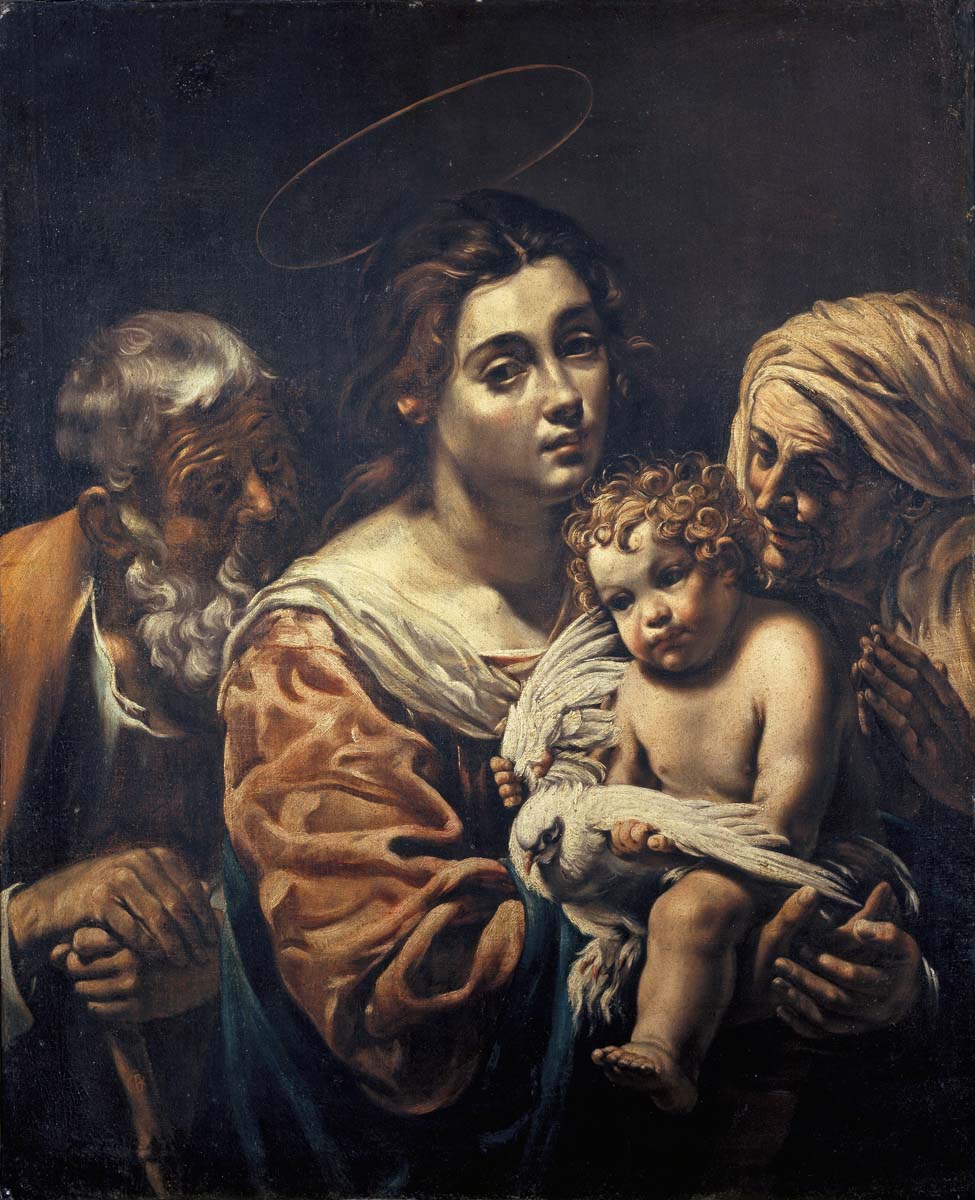 O. Borgianni, Sacra Famiglia con sant’Anna, 1614-15 olio su tela, cm 97,5 x 79,8 Courtesy Firenze, Fondazione Roberto Longhi