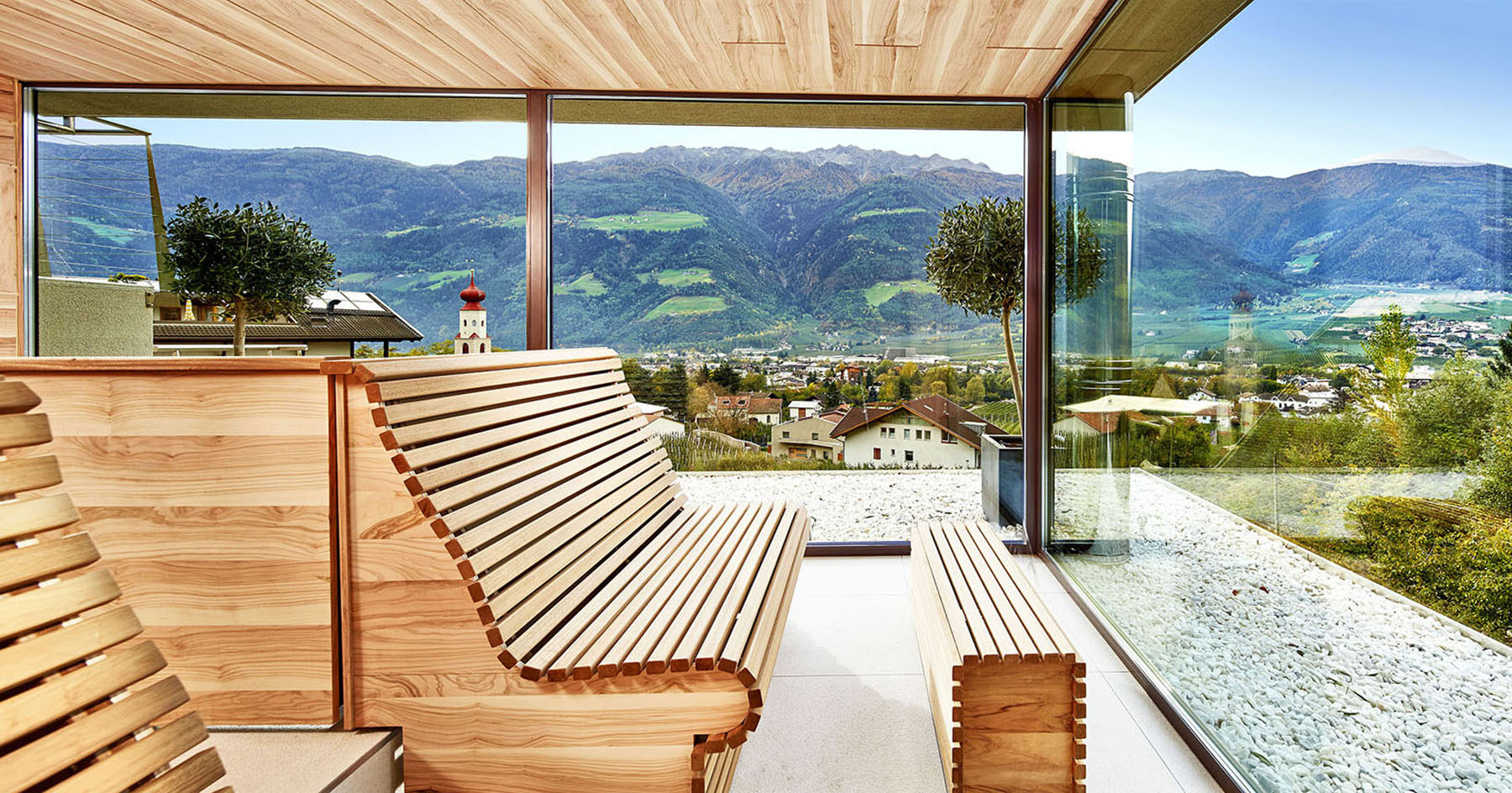 Oliven-Kräutersauna