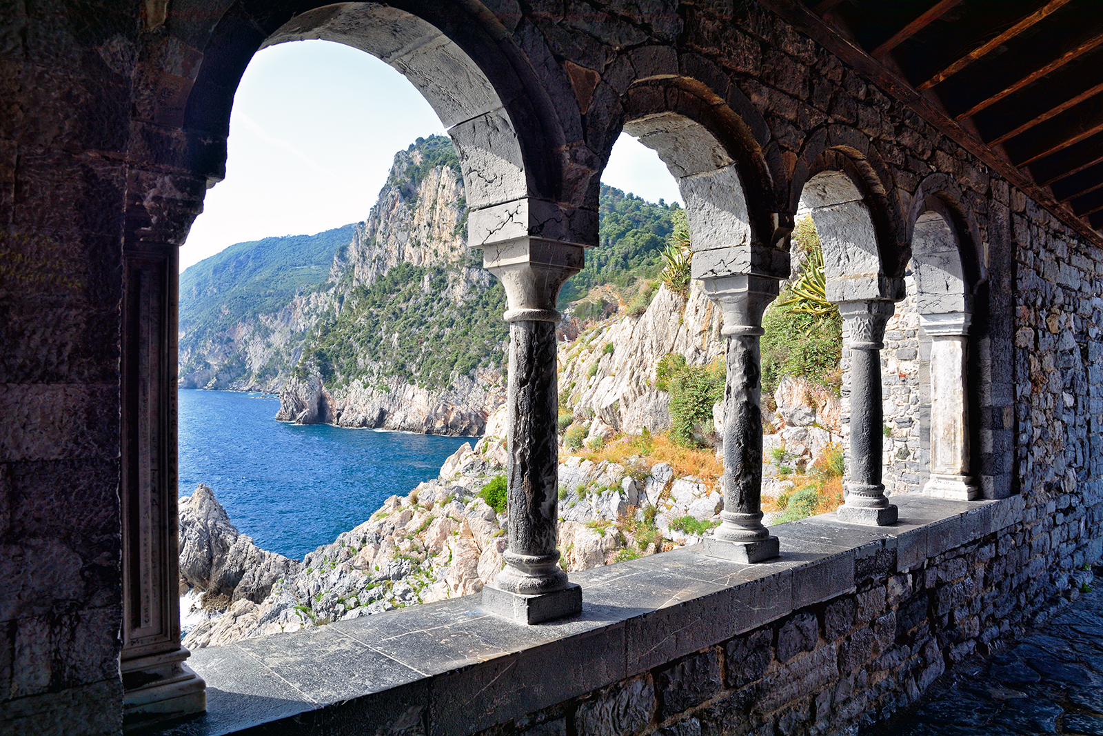 Columns of Saint Peter Church, Portovenere