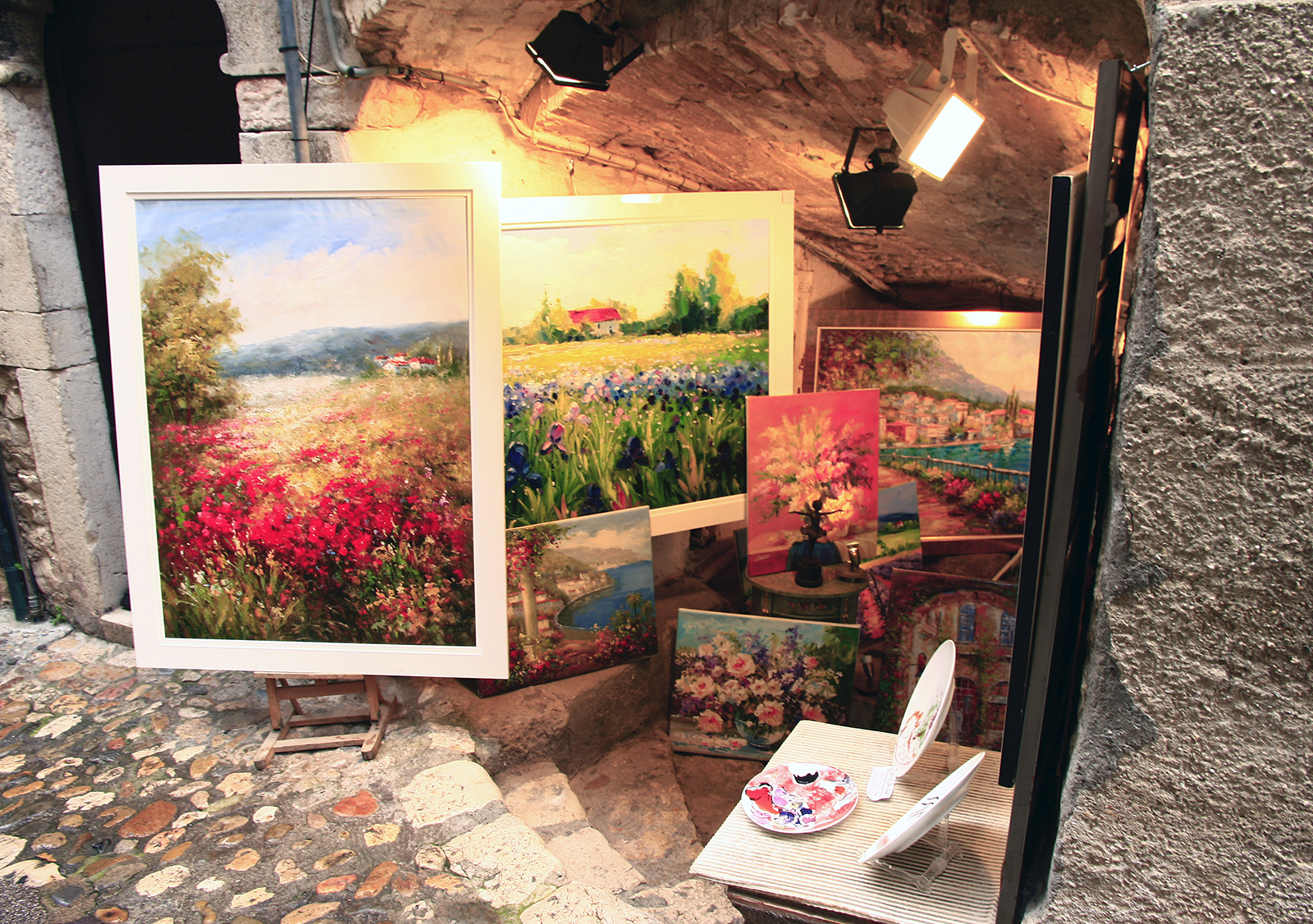 art gallery in Saint Paul - De Vence