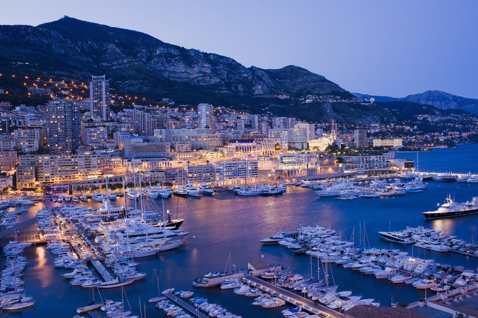 Monaco Harbour and Marina in Monte Carlo