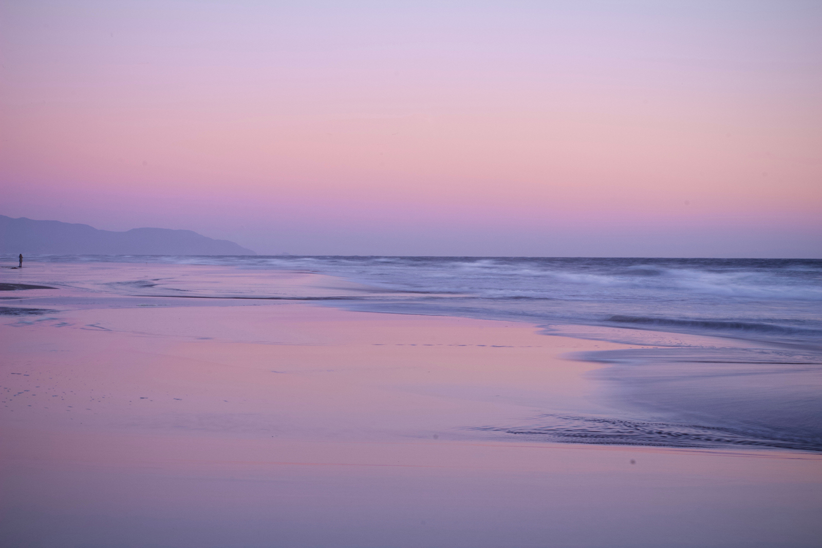 Ocean Beach at Sunset