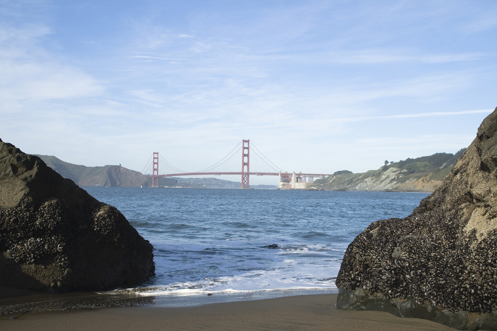 Golden Gate from China Beach