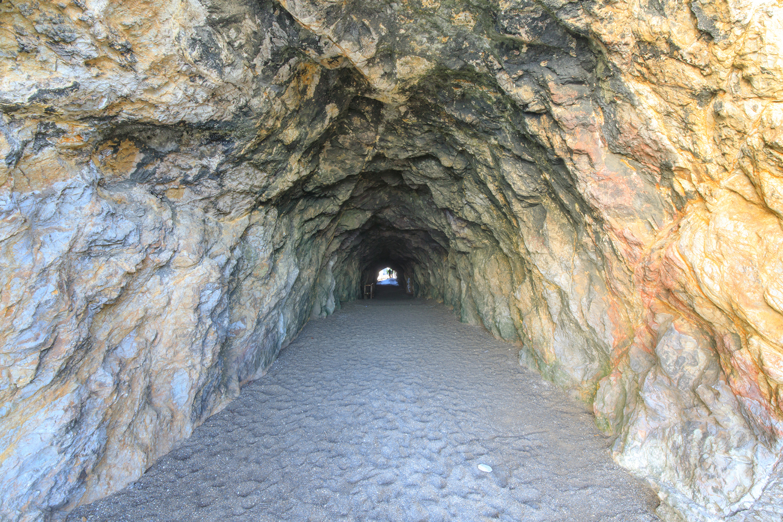 Through the Tunnel at Sutro Baths