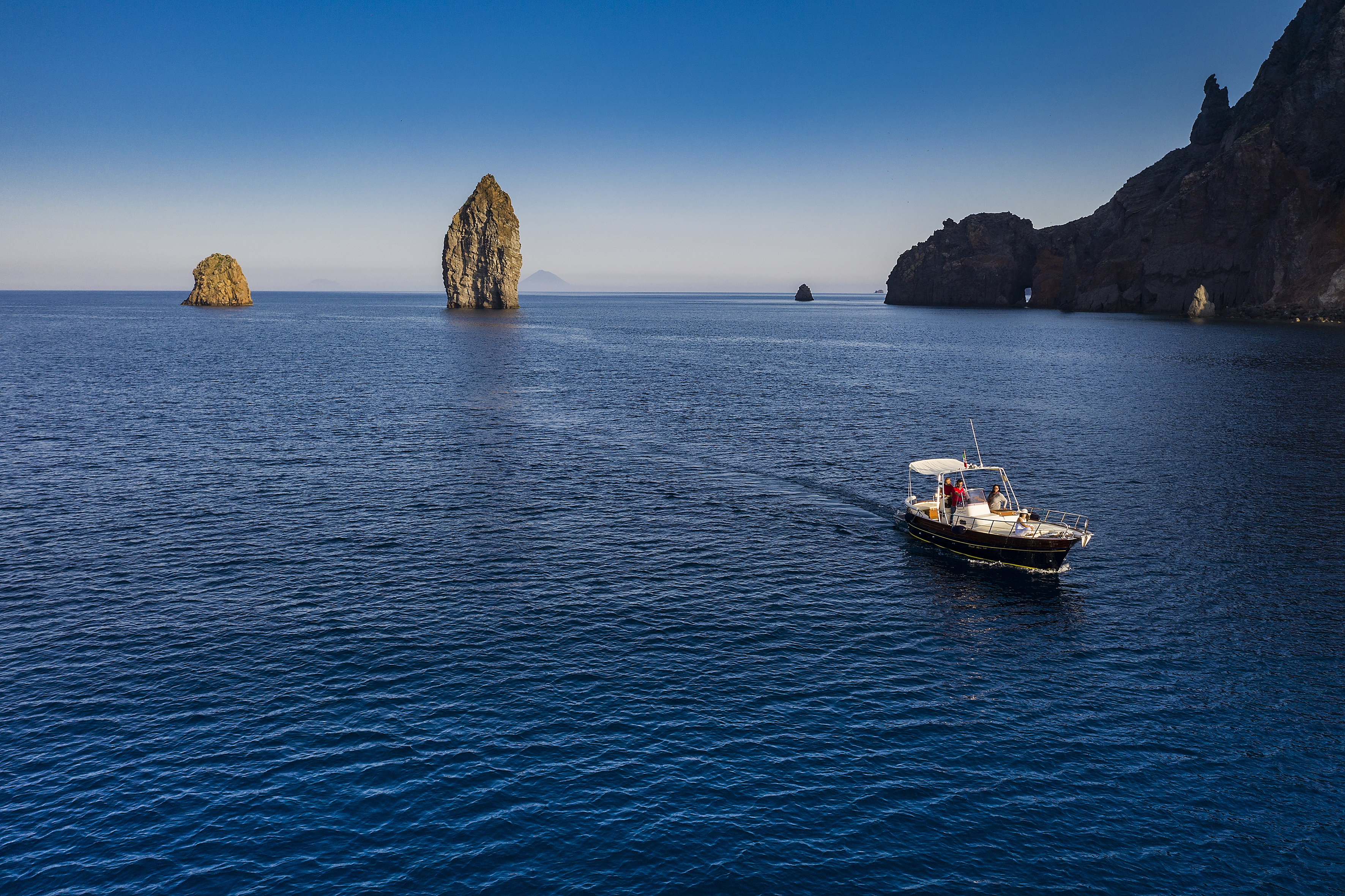 Italy, Sicily, Aeolian islands - Lipari, i Faraglioni