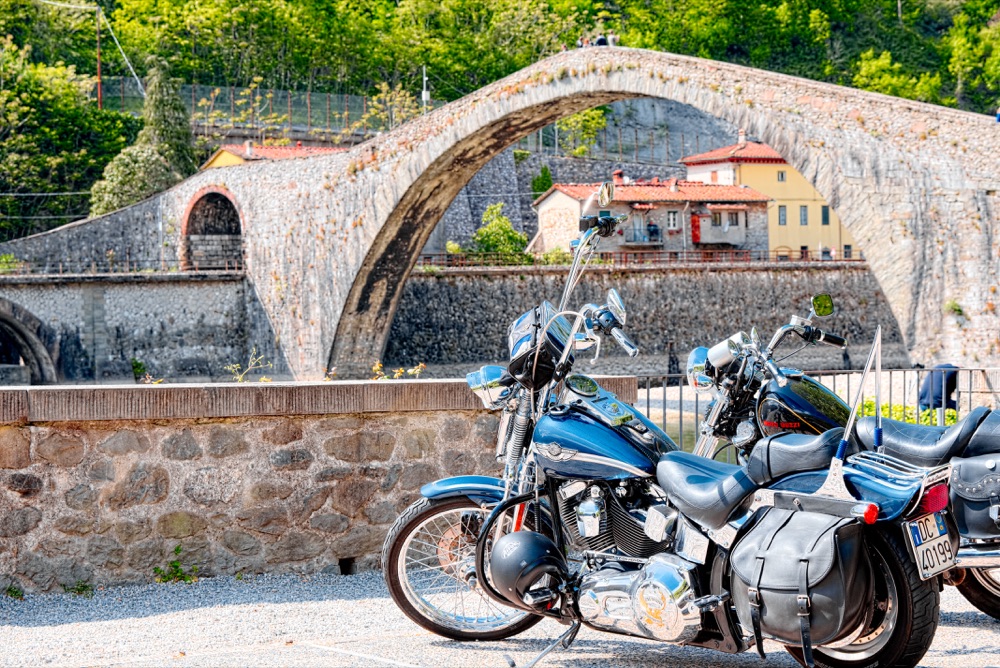 Motociclisti in Garfagnana
