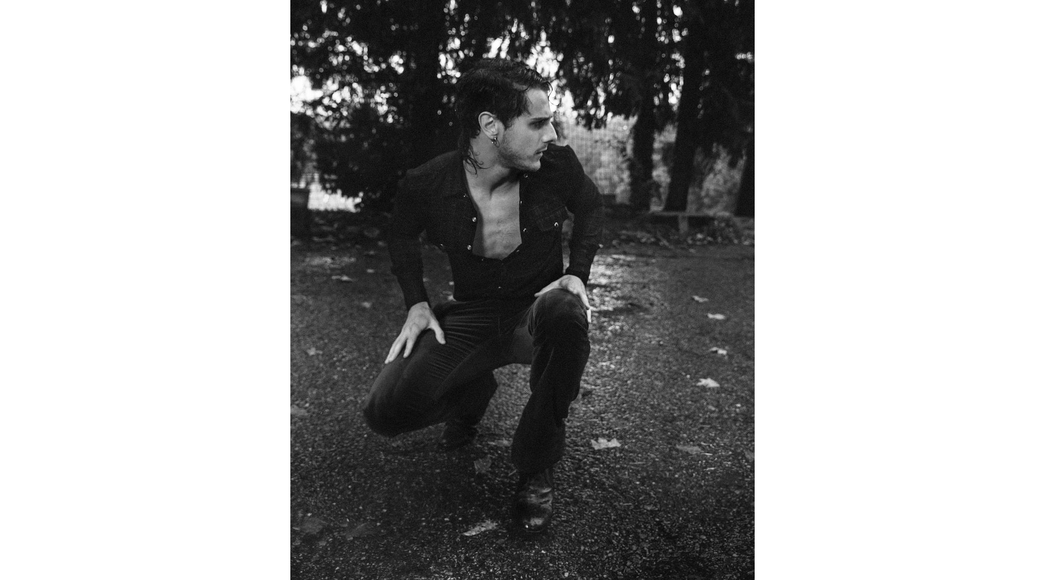 Maglione e pantaloni Dolce&Gabbana.