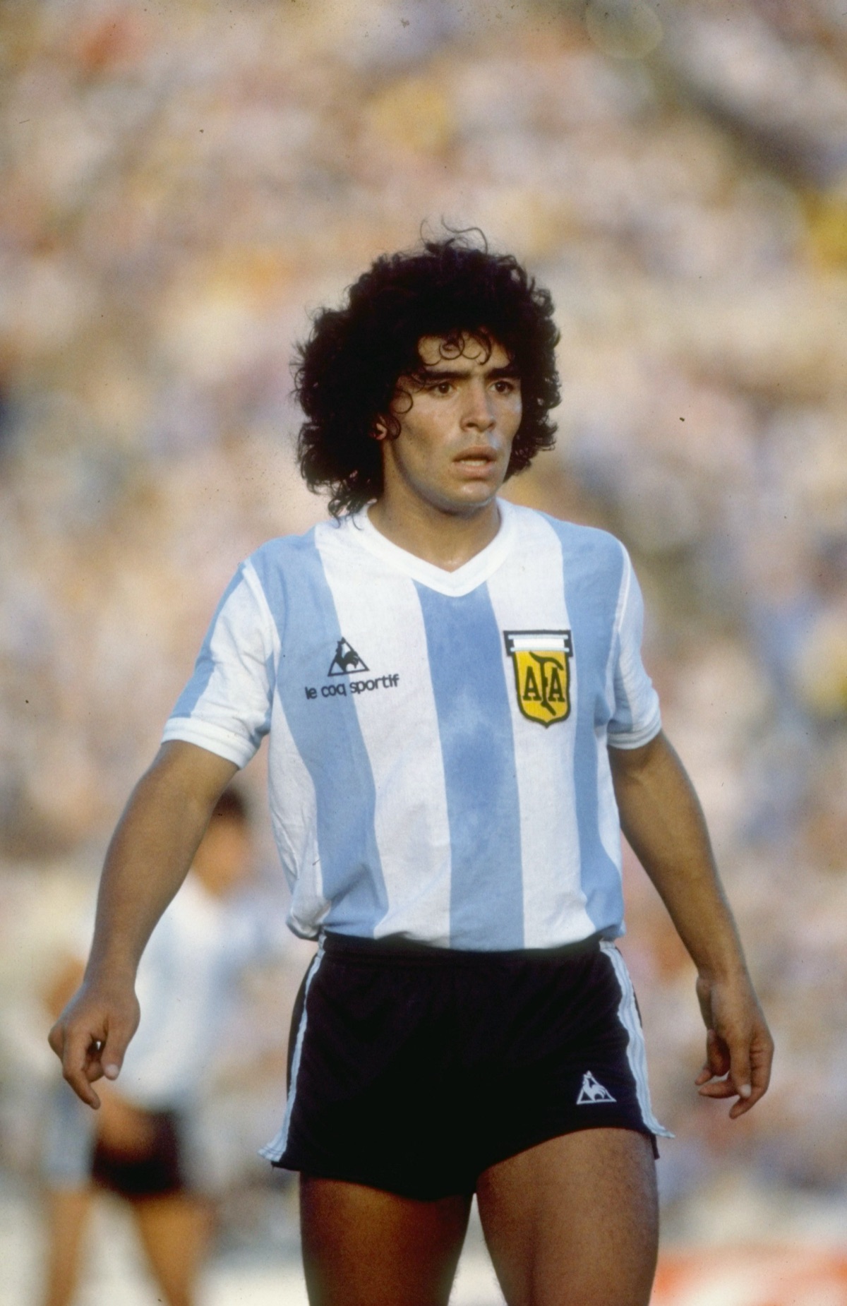 Diego Maradona of Argentina