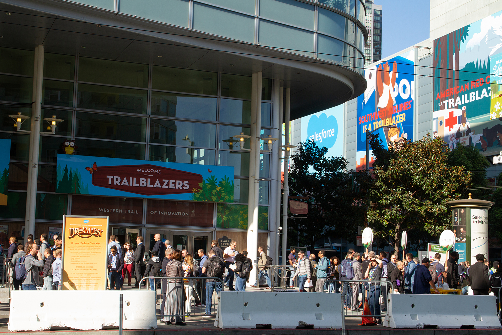 Dreamforce Convention hosted by Salesforce