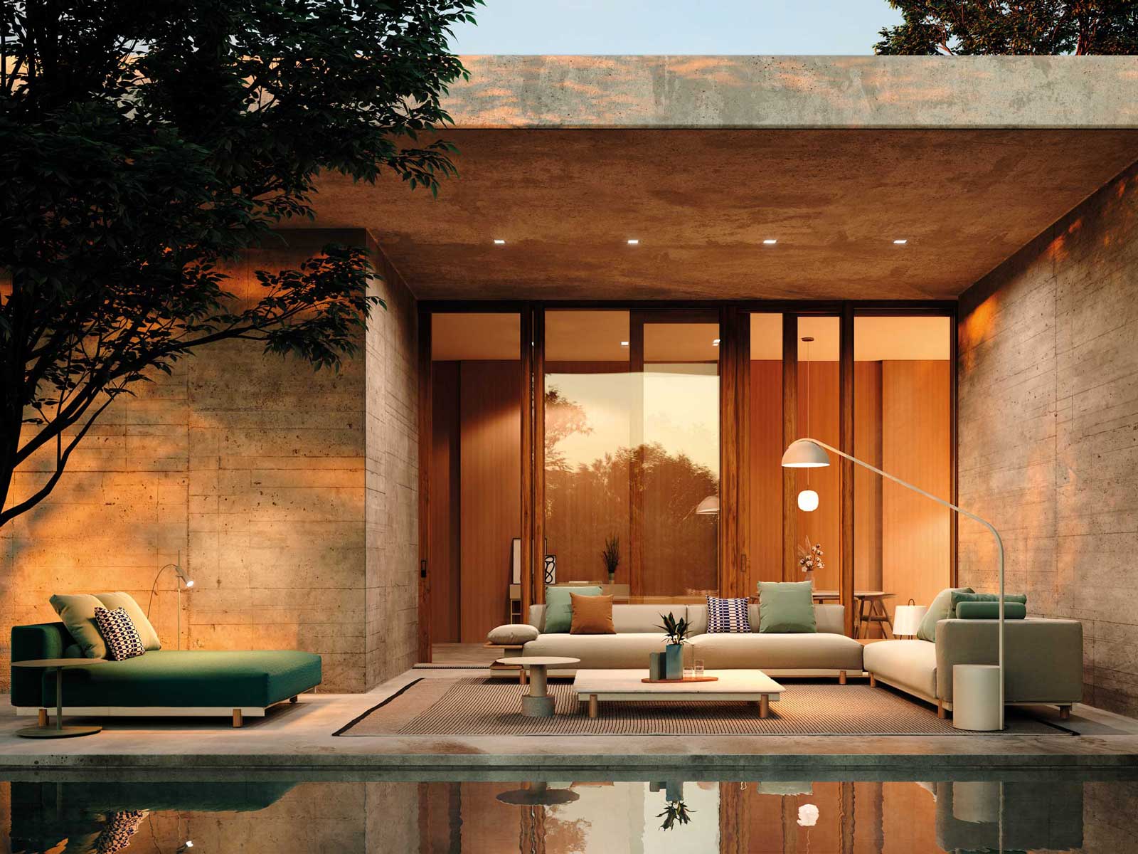 Arredare gli spazi esterni Molo Kettal