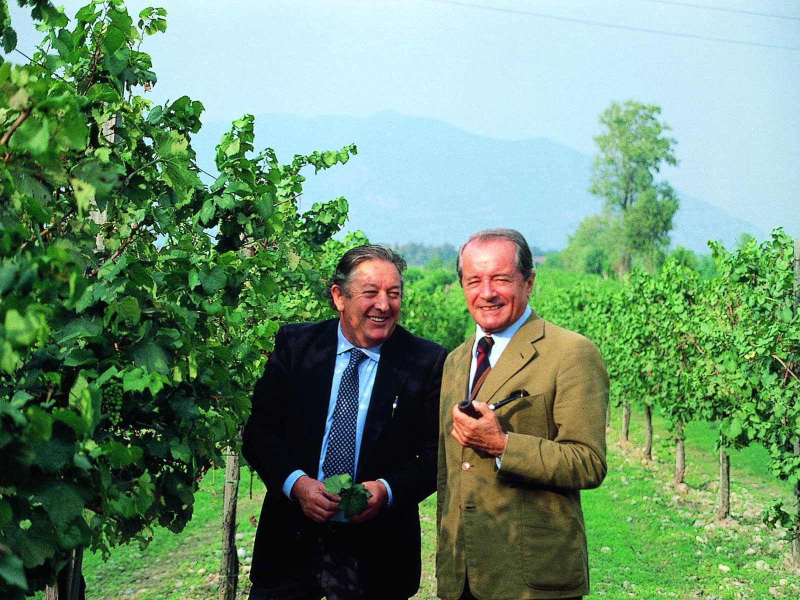 Franco-Ziliani-e-Guido-Berlucchi-padri-del-vino Franco-Ziliani-e-Guido-Berlucchi-padri-del-vino