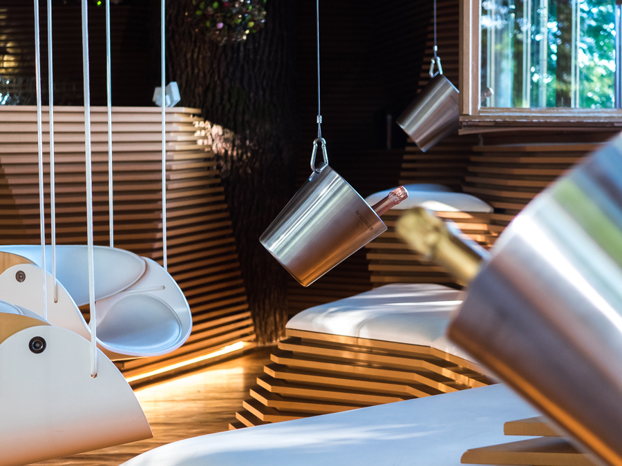 Perching bar Champagne experience