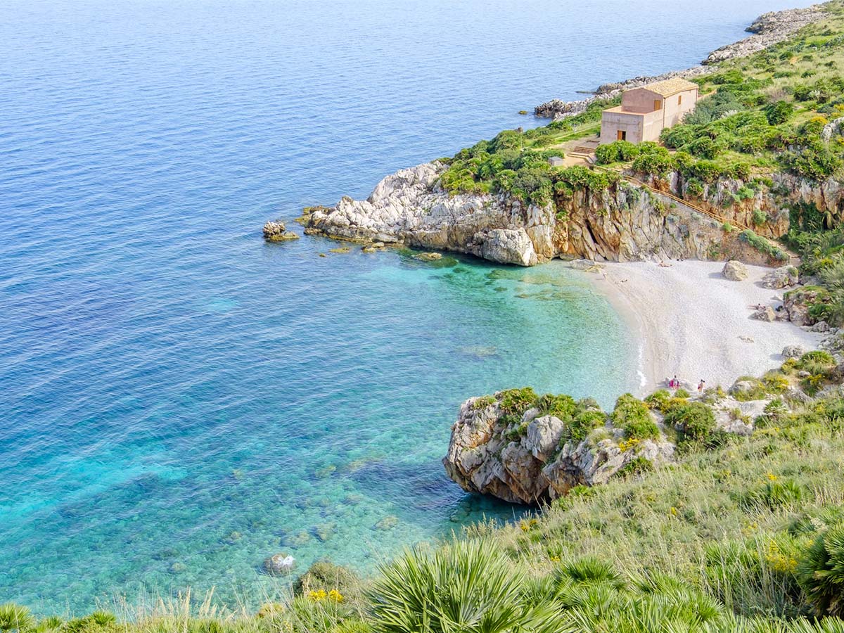 spiaggia cala tonnarello riserva dello zingaro spiaggia cala tonnarello riserva dello zingaro