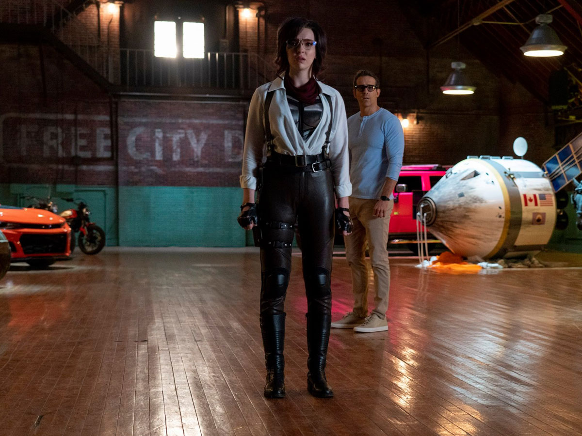 Jodie Comer e Ryan Reynolds