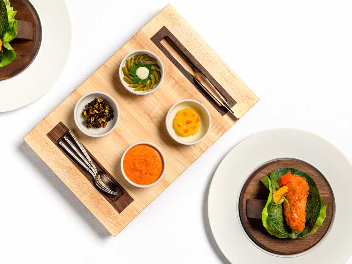 Peperoni-fritti-con-bietole-Daniel-Humm-Eleven-Madison-Park-NY Peperoni-fritti-con-bietole-Daniel-Humm-Eleven-Madison-Park-NY