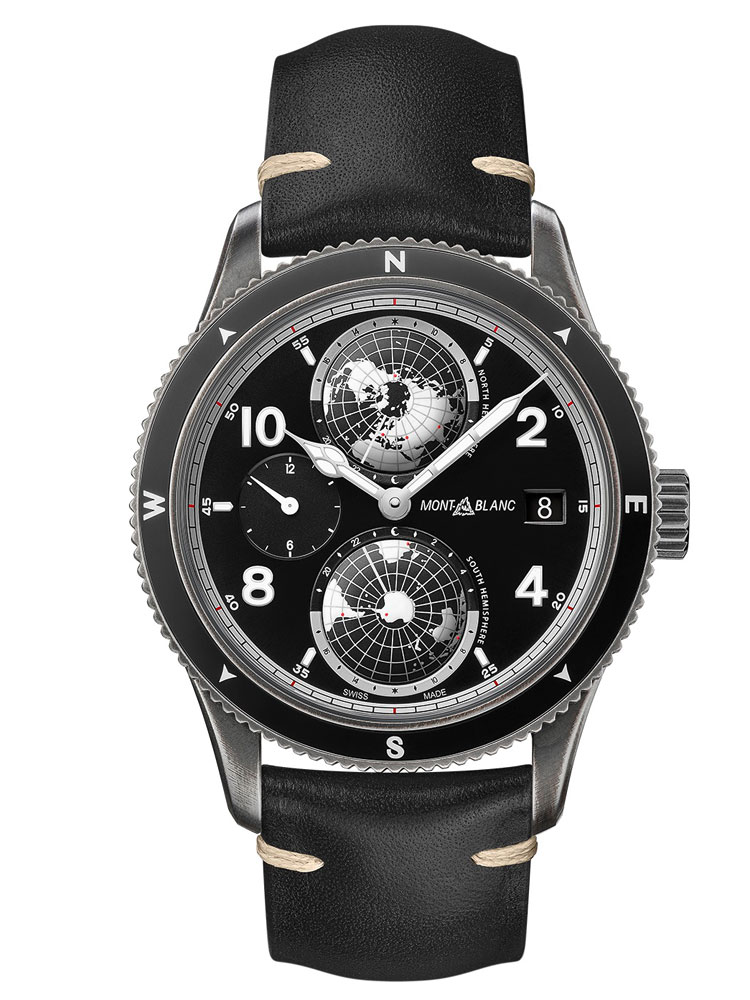l’orologio 1858 Geosphere UltraBlack