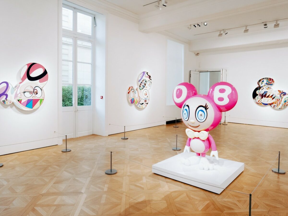 Takashi Murakami - Baka exhibition at Galerie Perrotin, Paris