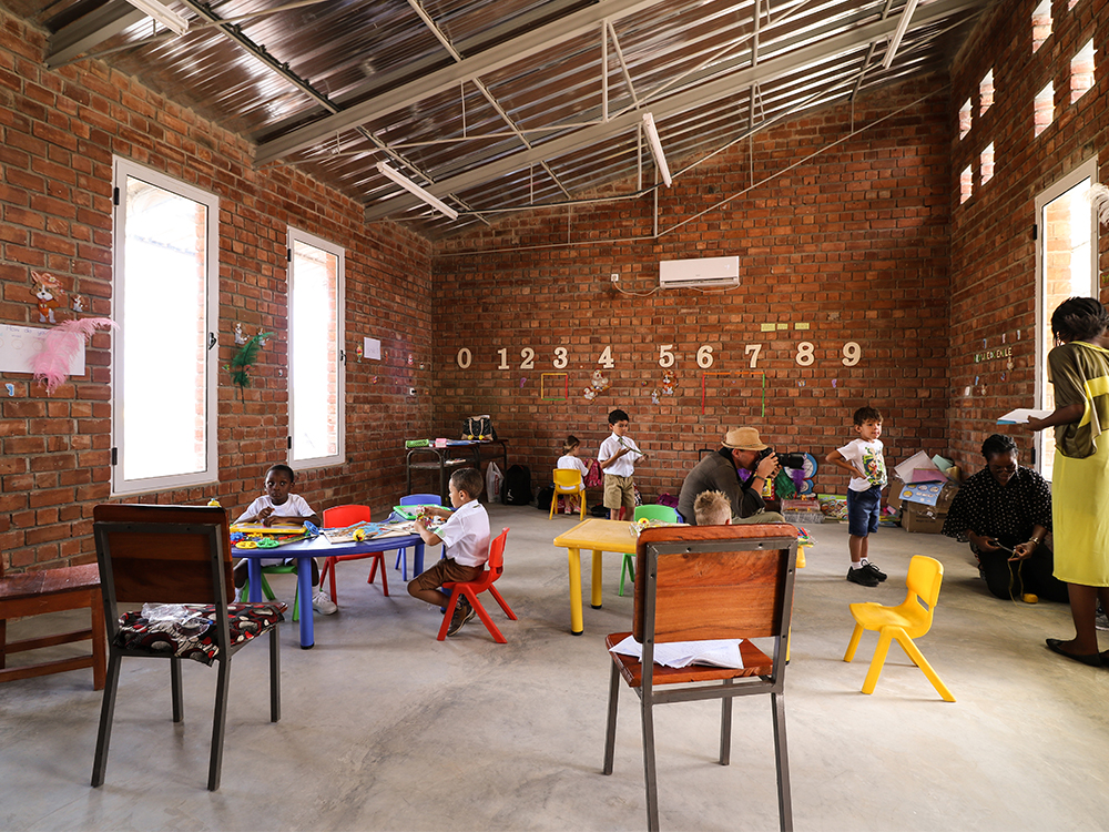 Kéré Architecture, Benga Riverside School. Photo courtesy of Francis Kéré. Courtesy of The Pritzker Architecture Prize