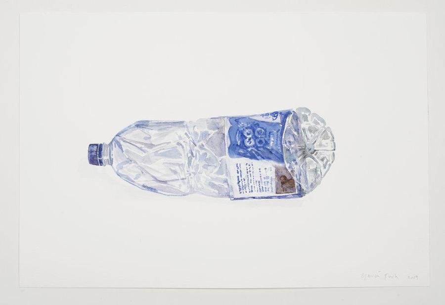 Gavin Turk - Watercolour Bottle, 2019, Reflex Gallery, Amsterdam - Courtesy of the artist
