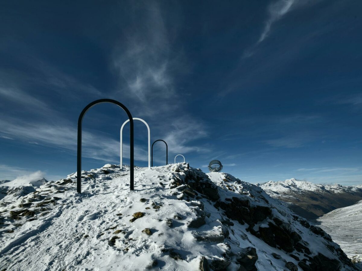 Olafur Eliasson - Our glacial perspectives, 2020 Grawand Mountain, Hochjochferner glacier, South Tyrol Photo Oskar Da Riz