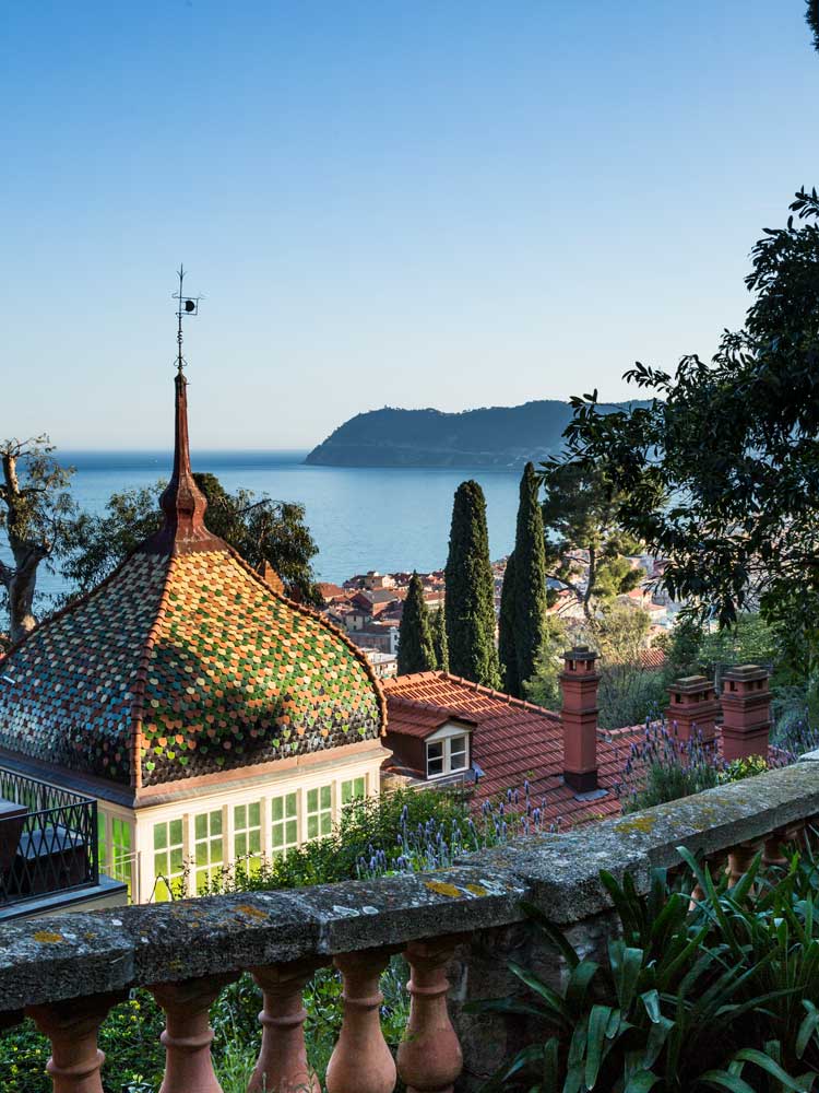 Cupola-in-maiolica-di-Villa-della-Pergola Villa della Pergola