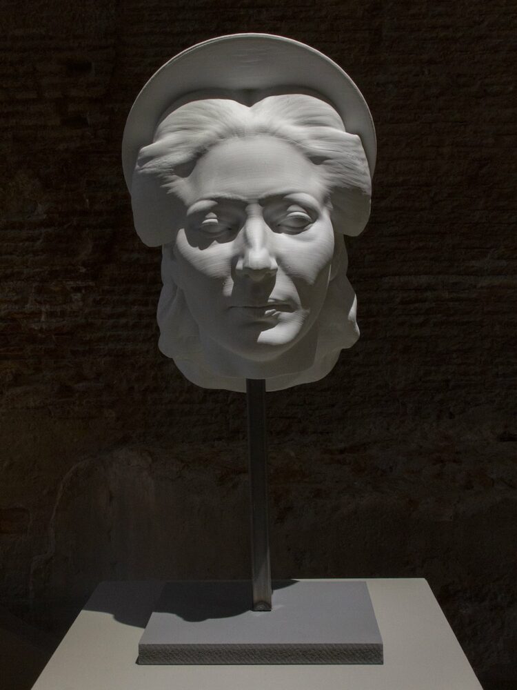Nicola Verlato, Maria Callas, stampa in 3D da scultura digitale, 2014-2022