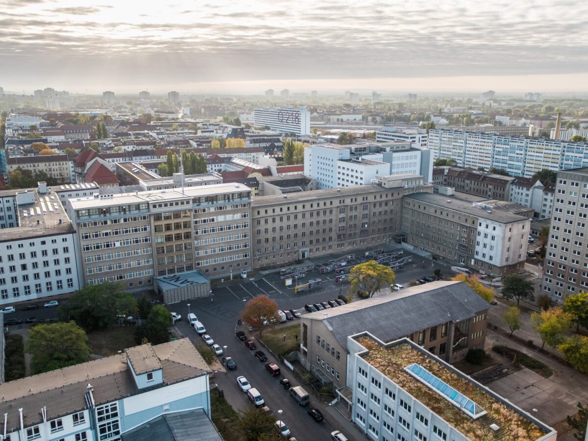 Stasi Headquarters. Campus for Democracy © BStU:Dronebrothers #BerlinBiennale12