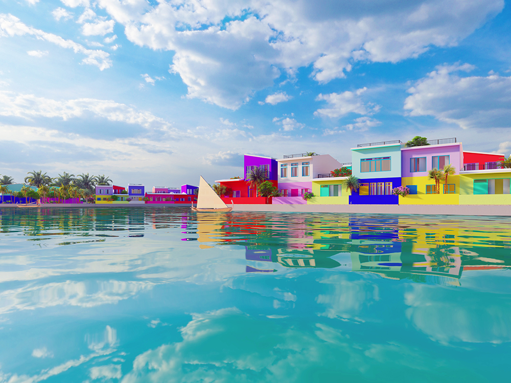 Maldives Floating City