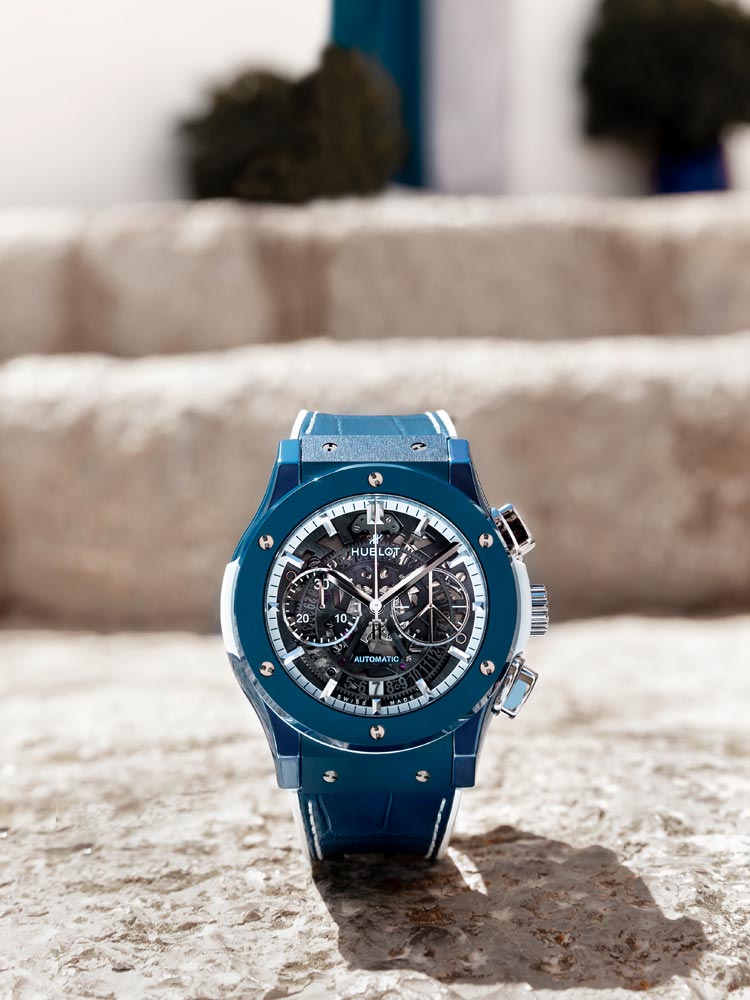 Classic Fusion Aerofusion Chronograph Ceramic Blue Ibiza Boutique Classic Fusion Aerofusion Chronograph Ceramic Blue Ibiza Boutique