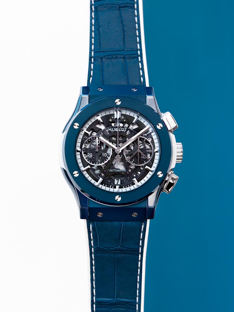 Classic Fusion Aerofusion Chronograph Ceramic Blue Ibiza Boutique Classic Fusion Aerofusion Chronograph Ceramic Blue Ibiza Boutique