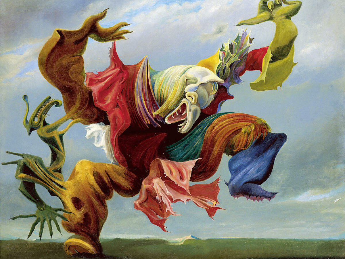 Max Ernst - The Fireside Angel (The Triumph of Surrealism) grandi_artisti_visionari