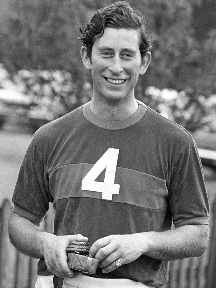 L'allora principe Carlo L'allora principe Carlo