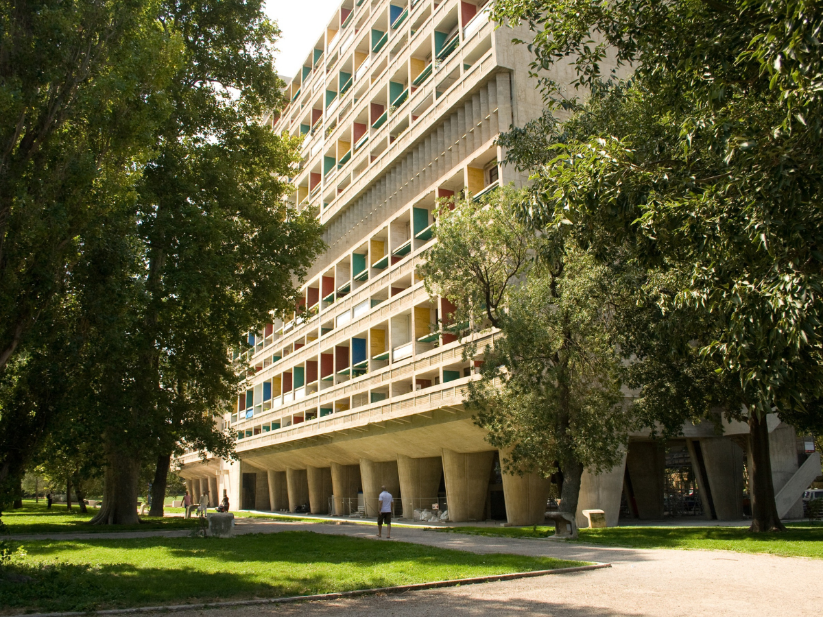 Il quartiere Prado di Marsiglia ospita la Cité Radieuse, progettata dell’architetto svizzero Le Corbousier