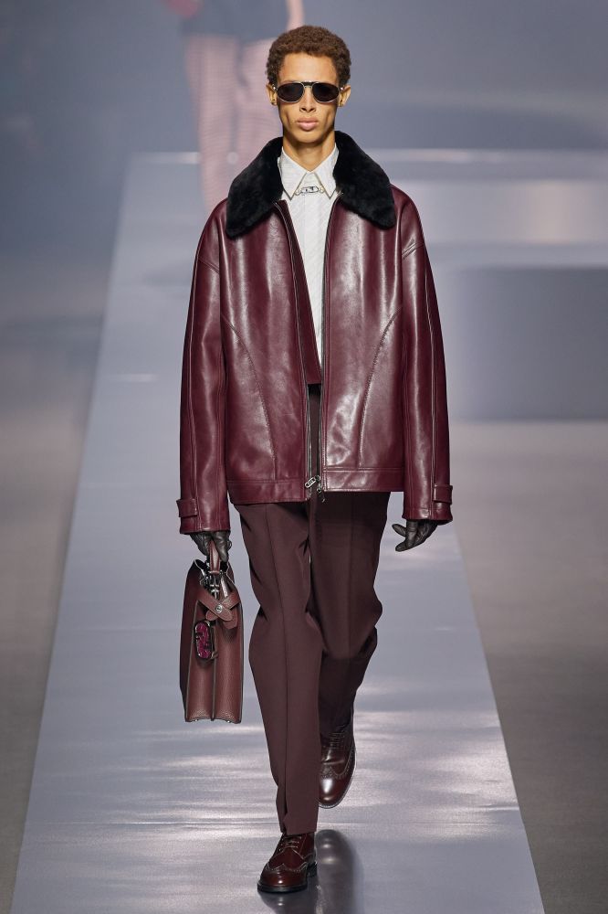 Fendi la sfilata moda uomo autunno inverno 2022-23