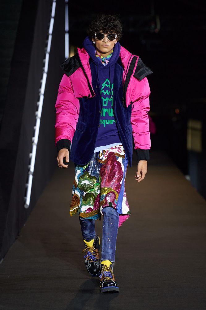 Dsquared2 la sfilata autunno inverno 2022