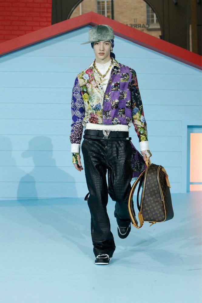 Louis Vuitton la sfilata moda uomo autunno inverno 2022