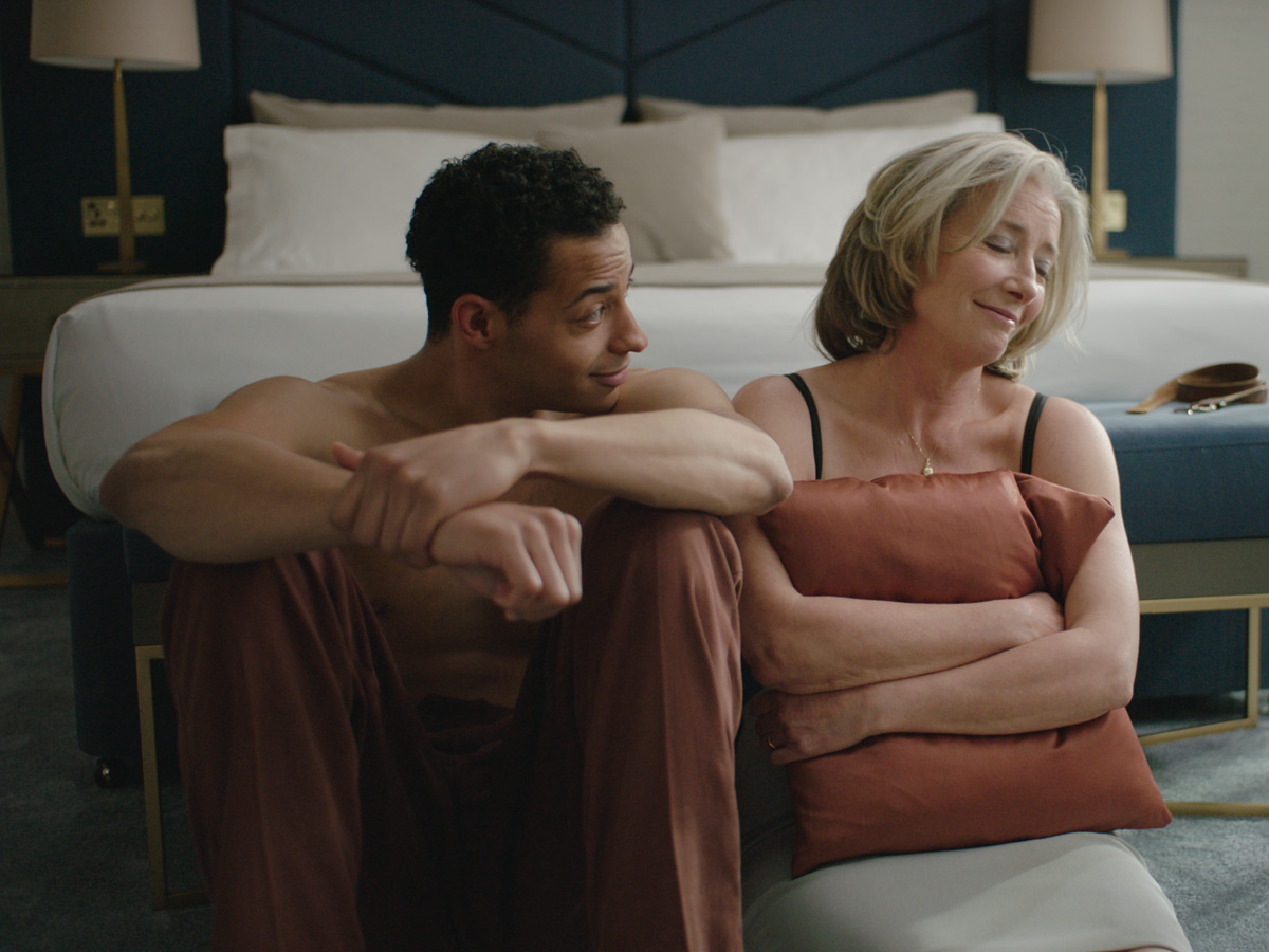 Daryl McCormack ed Emma Thompson