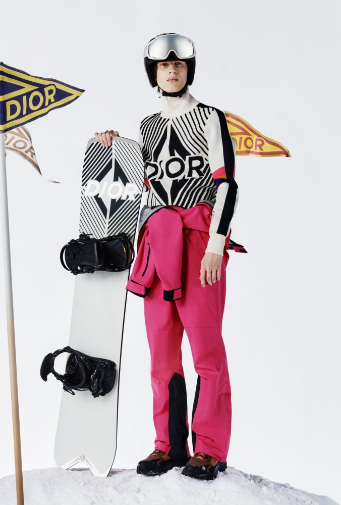 La collezione uomo Dior Ski