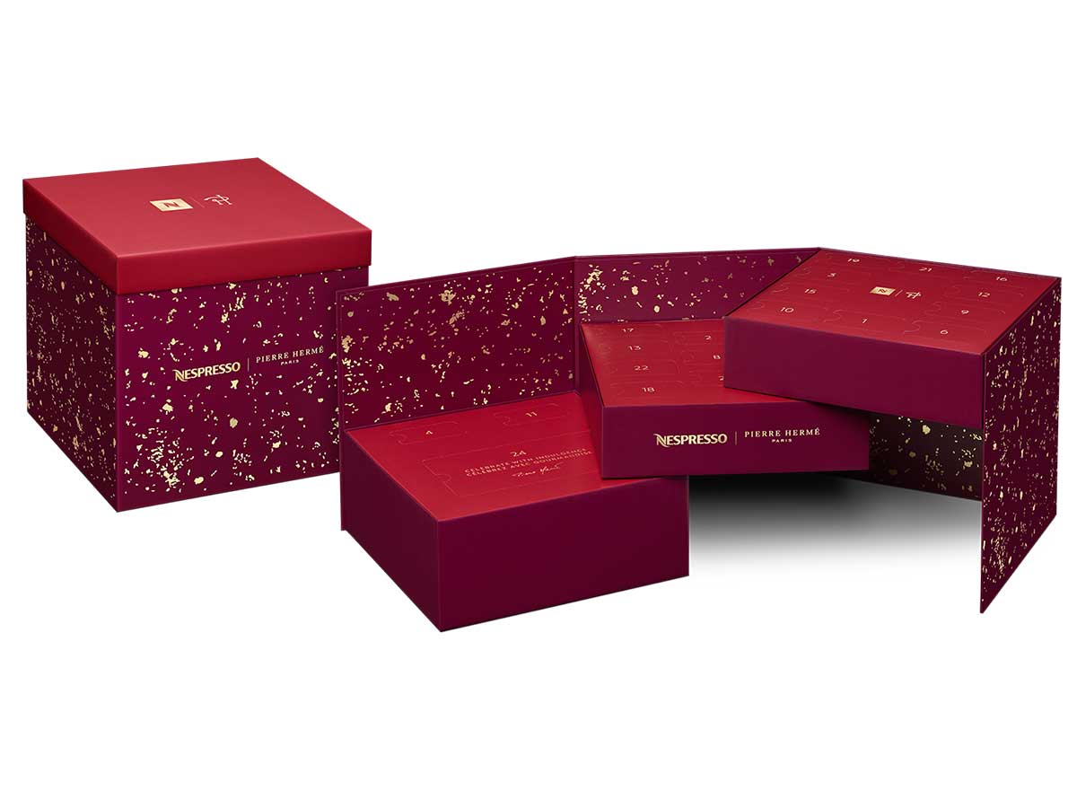 Nespresso-Pierre-Herme-calendario-dell'avvento Nespresso-Pierre-Herme-calendario-dell'avvento