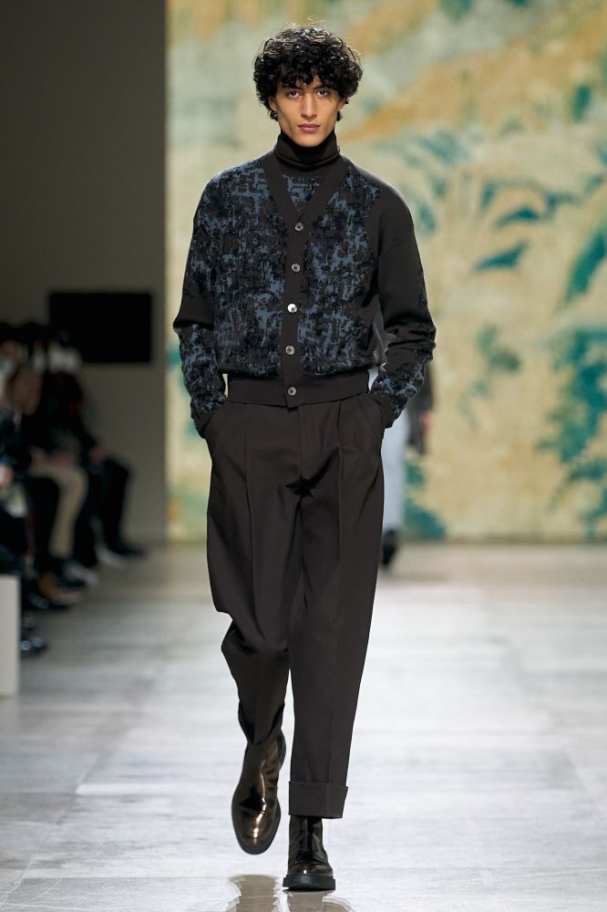 Hermès la sfilata moda uomo autunno inverno 2022-23
