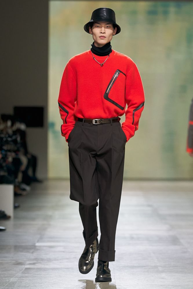 Hermès la sfilata moda uomo autunno inverno 2022-23