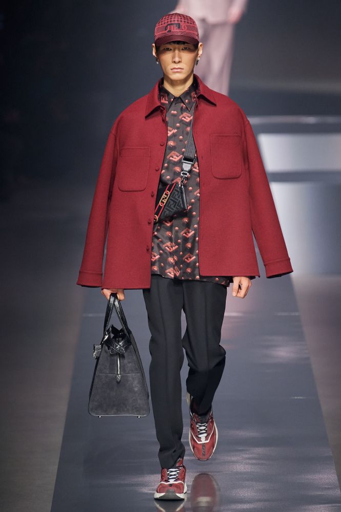 Fendi la sfilata moda uomo autunno inverno 2022-23