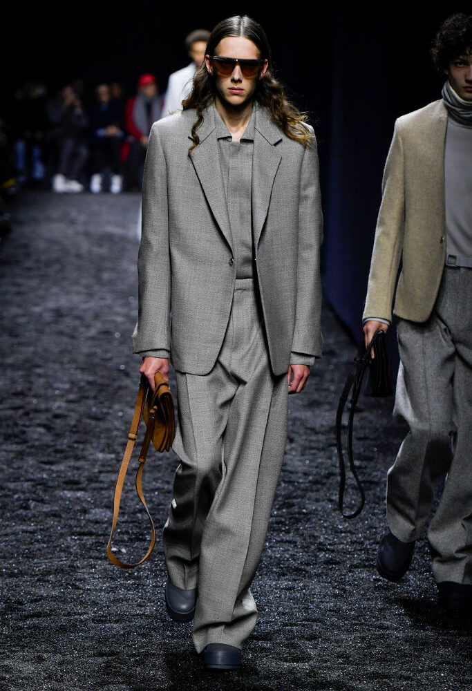 Ermenegildo Zegna - Runway - Fall/Winter 2023-2024 Milan Men Fashion Week