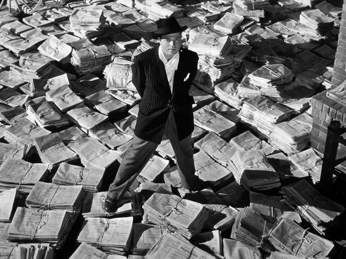 OrsonWelles of Citizen Kane with Orson Welles 1941