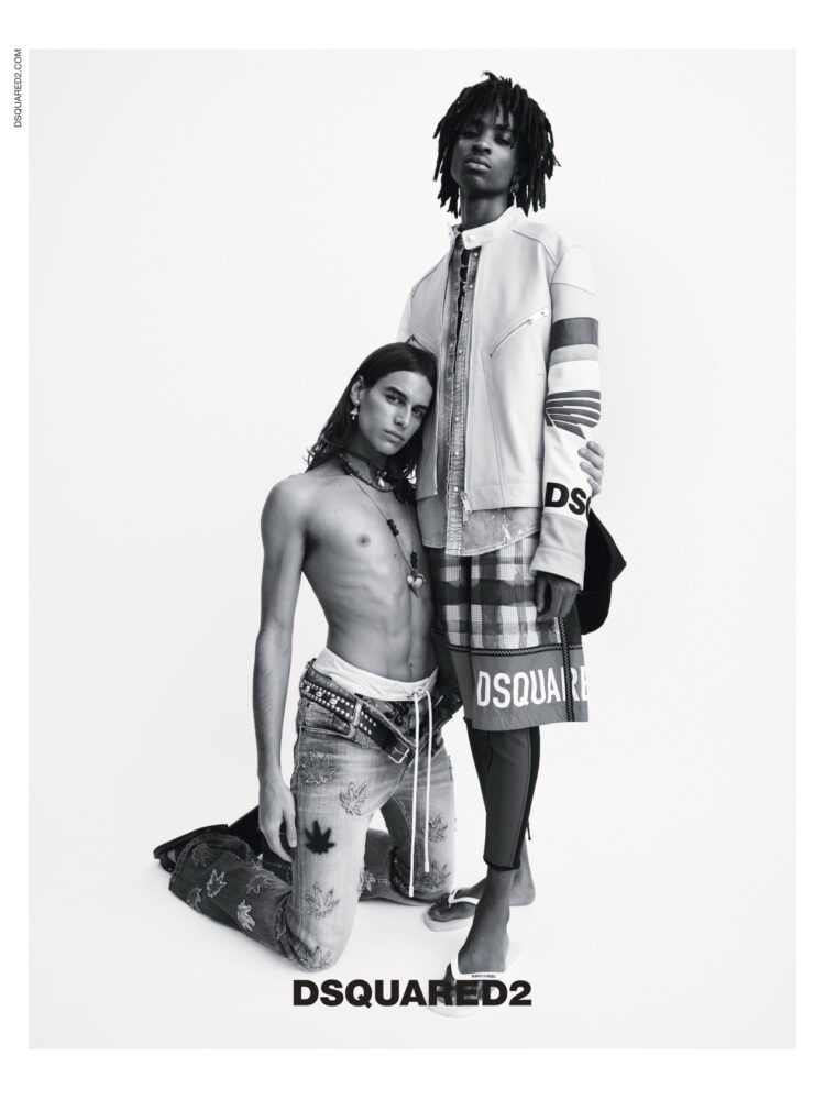 Dsquared2 la campagna Spring Summer 2023
