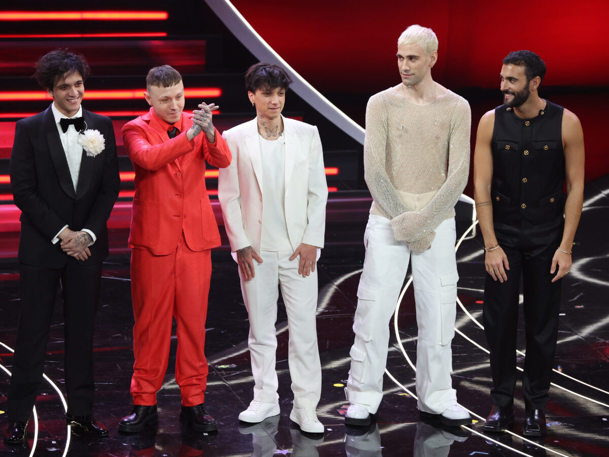73rd Sanremo Music Festival 2023 - Day 5 La top 5 della 73esima edizione del Festival di Sanremo 2023. In ordine: Tananai, Lazza, Ultimo, Mr. Rain e Marco Mengoni.