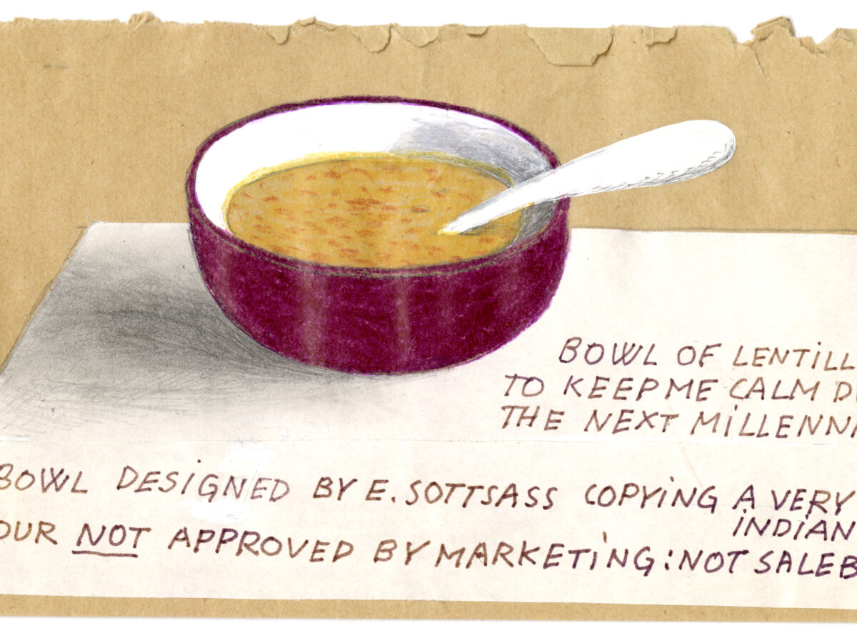Scodella con zuppa di lenticchie_busta