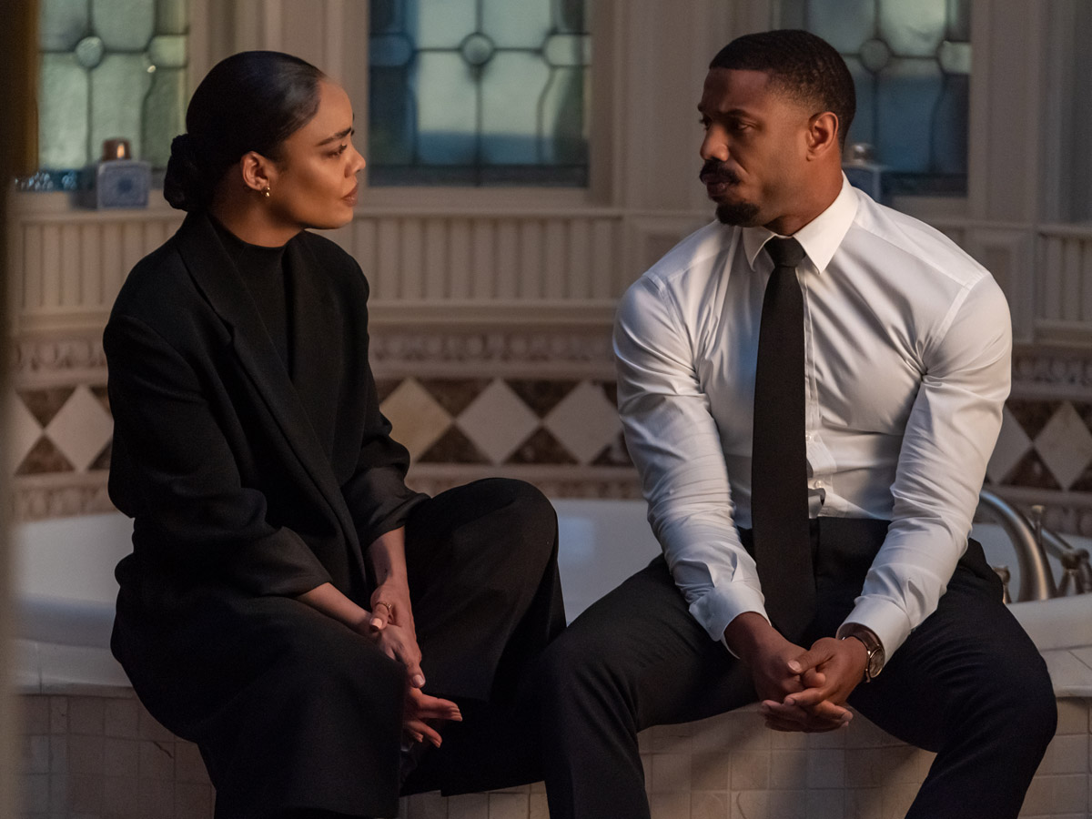 Michael B. Jordan in "Creed III" Michael B. Jordan in "Creed III"