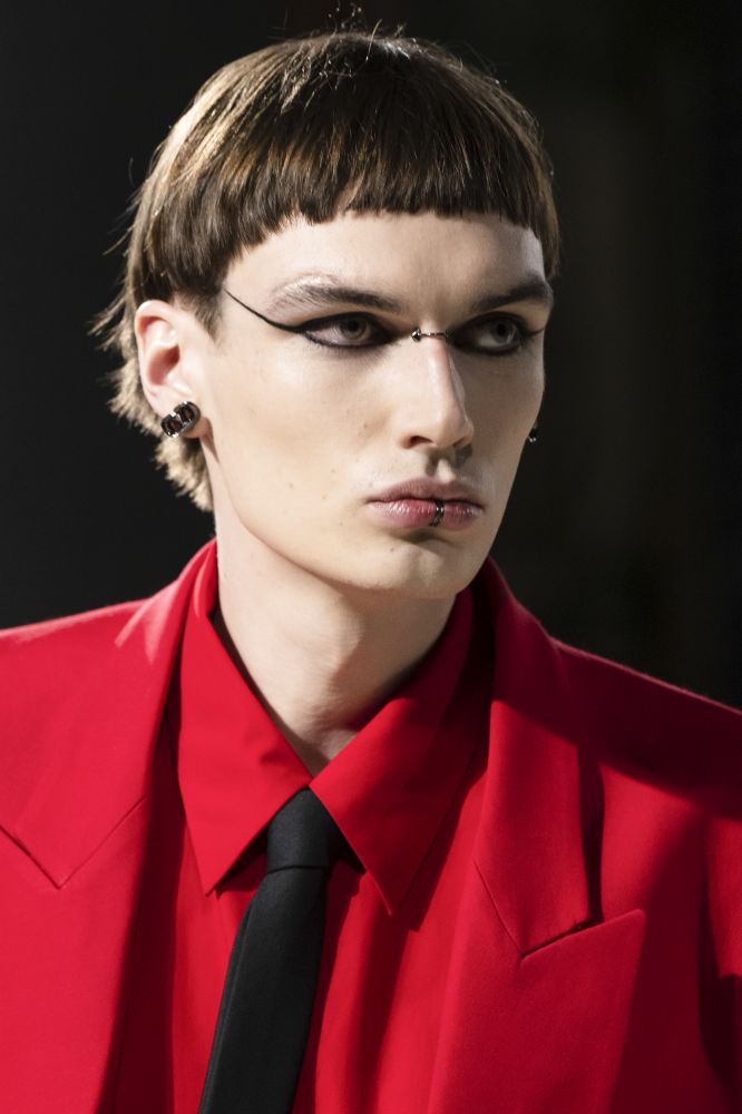 Un dettaglio della sfilata co-ed 